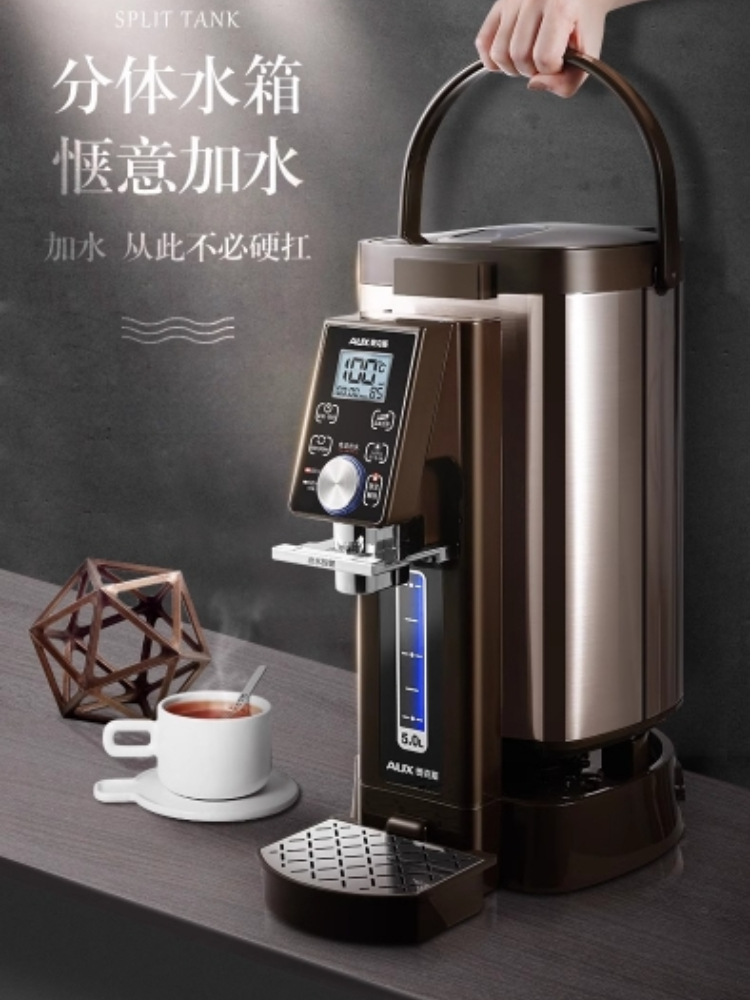 電気湯たんぽ 自動保温家庭用ケトル サーモスタット オールインワン 5L 大容量 ステンレス製