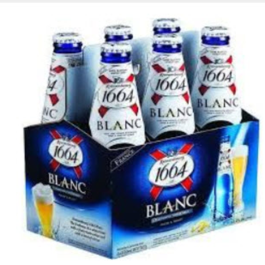 Premium 1664 Blanc Beer 5 Percent ABV 330ml Bottle Wholesale Price Available Fast Shipping Best Choice for Bulk Importers