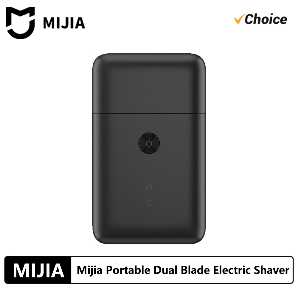 新しい MIJIA 電気シェーバーデュアルカッターブレード往復高速モーター磁気吸引 IPX7 防水ポータブルカミソリ
