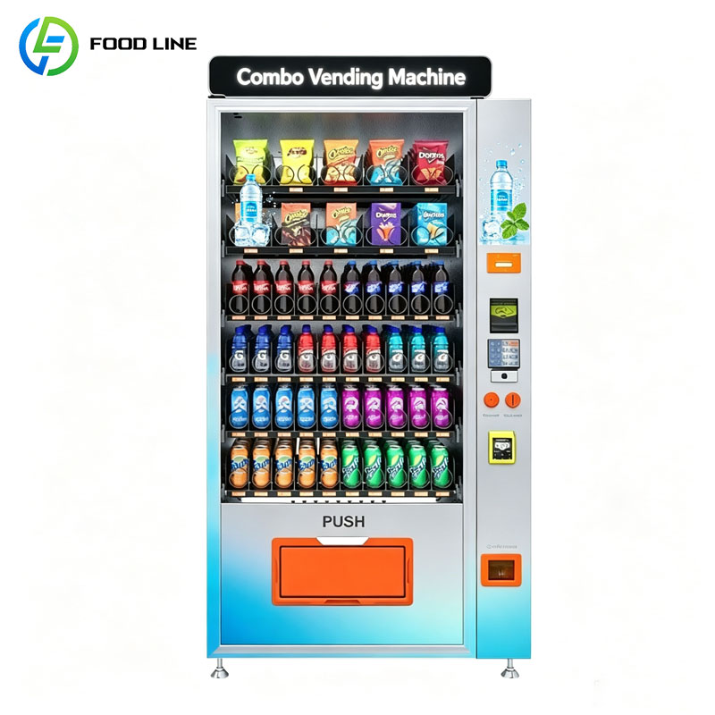 カスタマイズされるスナック自動販売機商業自動飲料ドリンクディスペンサースマート冷蔵小売装置