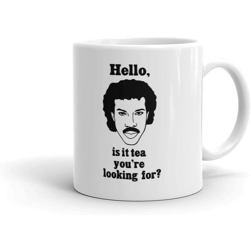 Afterprints Hello, is it Tea Your Looking Funny コーヒー ティー セラミック マグ オフィス ワーク カップ 11オンス