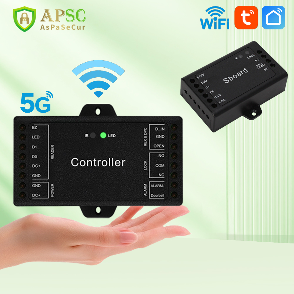 Sboard-Mini / Sboard-III-WIFI 2.4G 3G 4G 5G Wifi Tuya コントローラパネルアプリリモートコントロールアクセス制御ボード 12V Wiegand 26 〜 44