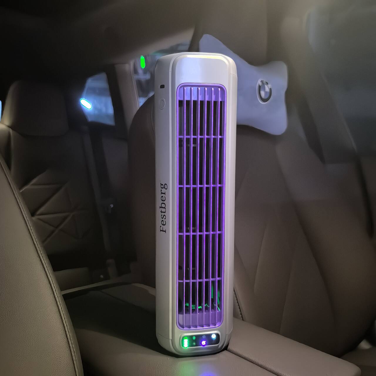 3in1 空気ファン冷却空気車デスクタワーファンポータブルオゾン脱臭マイナスイオン新鮮な空気冷気機能