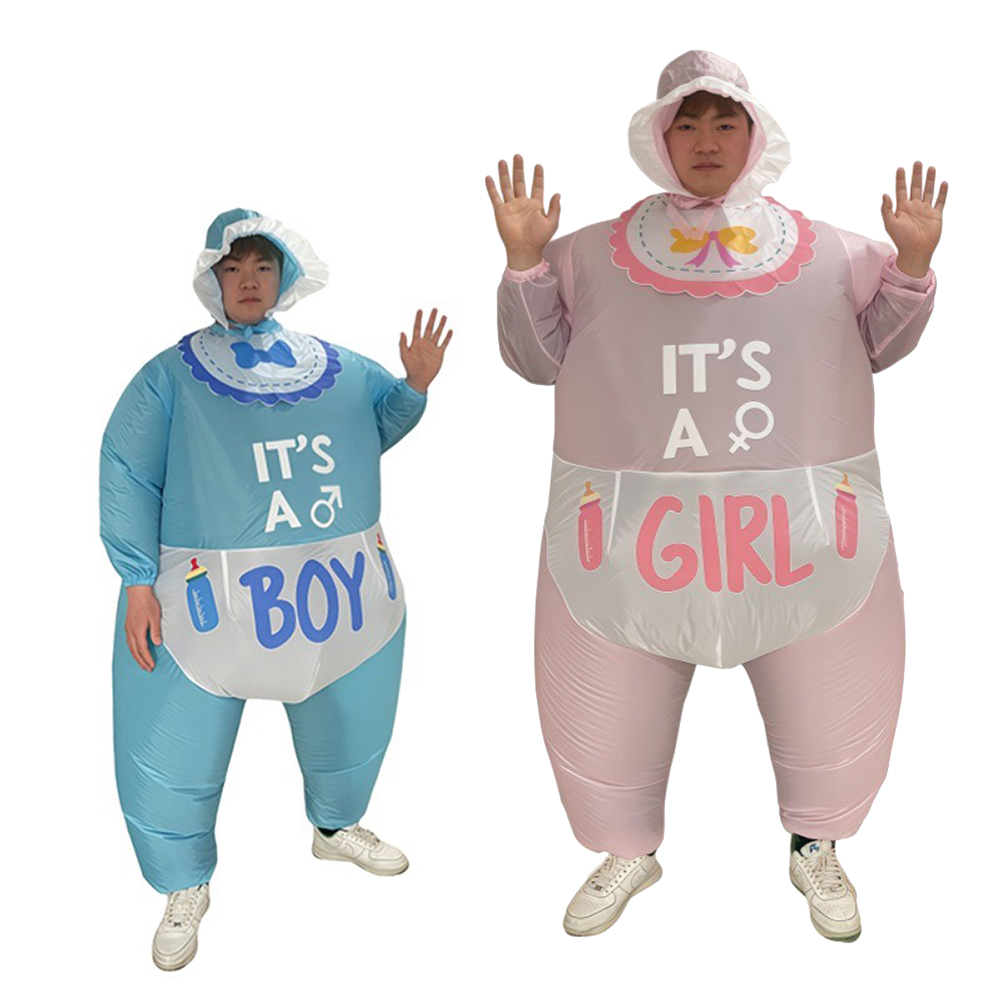 性別明らかにおかしい赤ちゃんインフレータブル服誕生日パーティーステージ雰囲気小道具漫画人形服 Cos 女の赤ちゃん衣装