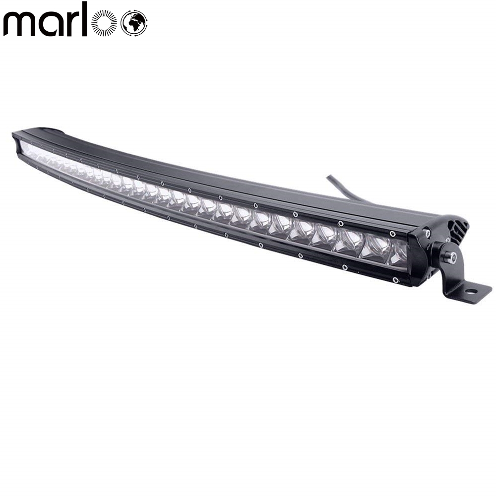 Marloo 5D 30 インチ 150 ワット湾曲した単列 Led ライトバー 5 ワット Led 作業ライトバートラックジープ 4x4 ATV SUV オフロード車