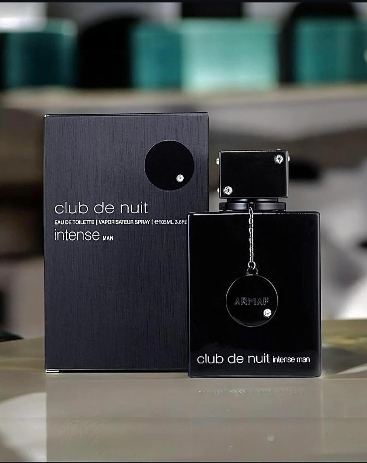 Armaf Club De Nuit Intense for Men オードトワレ スプレー、3.6 オンス
