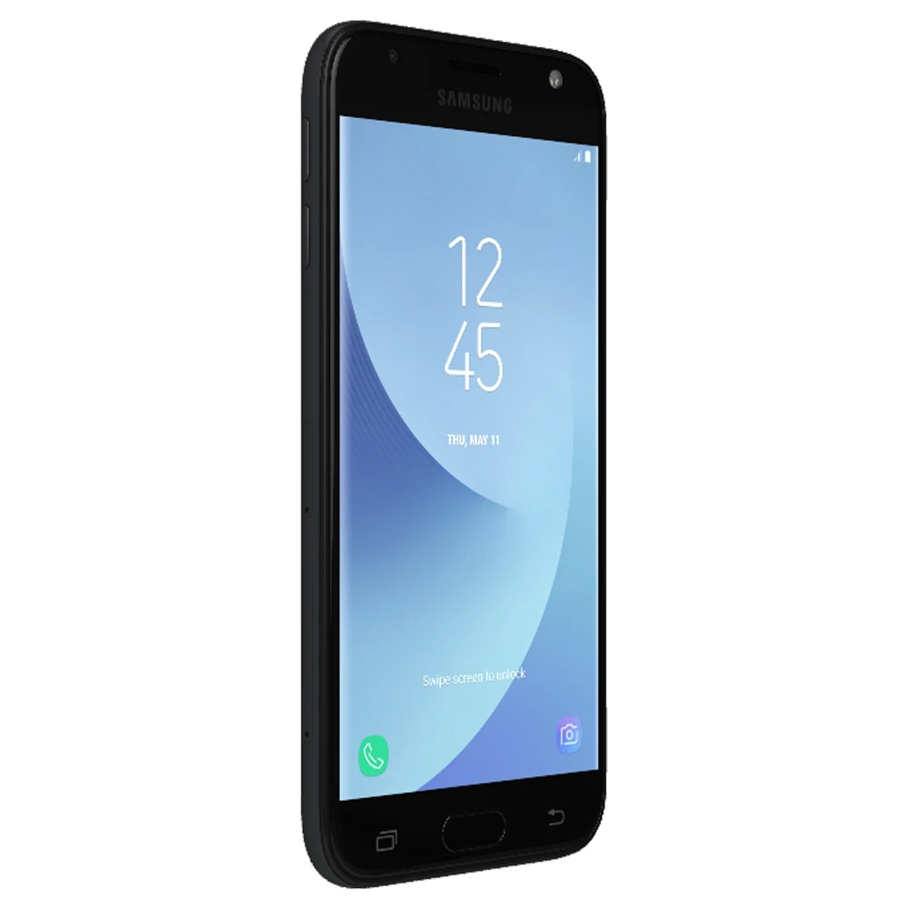 オリジナル Samsung Galaxy J3 (2017) J330F 4G 携帯電話デュアル SIM 5.0 ''2GB RAM 16GB ROM 13MP 5MP クアッドコア携帯電話