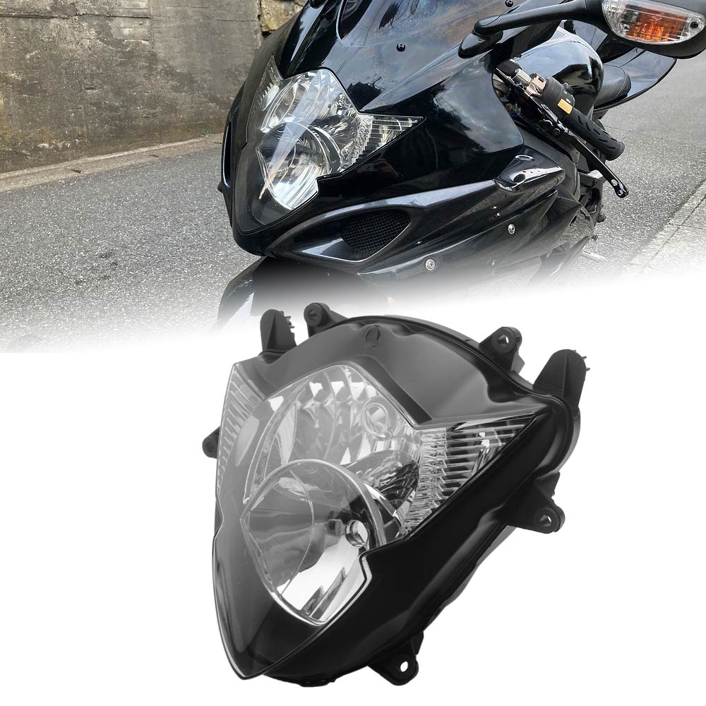 Motorcycle Front Headlight Lamp Assembly Housing For Suzuki GSX650F FA FU FUA GSX1250FA Bandit GSX-R1000 K5 K6 05-16 Waterproof