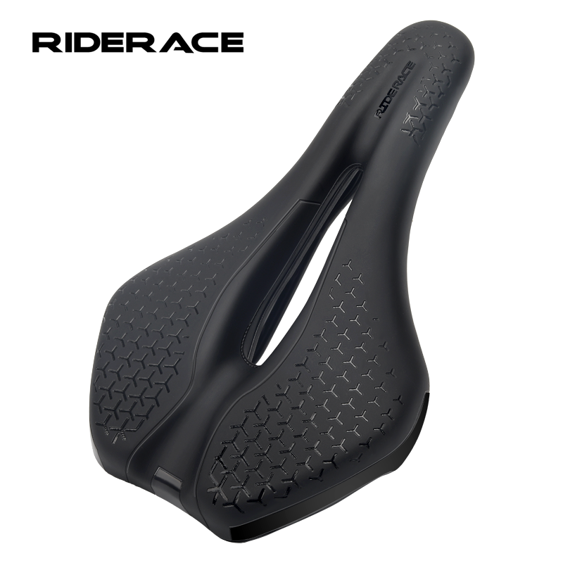 RIDERACE 中空自転車サドル自転車シート男性女性 Pu レザースポンジ快適なソフト耐衝撃 MTB ロードサイクリングクッション