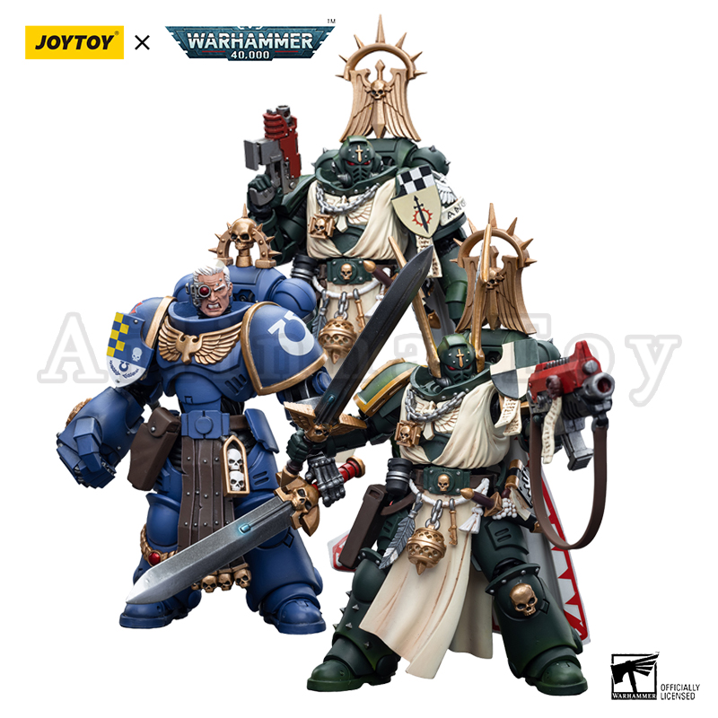 JOYTOY 1/18 アクションフィギュア 40K ダークエンジェルズ マスター with パワーフィスト 再発行バージョン アニメ ミリタリーモデル