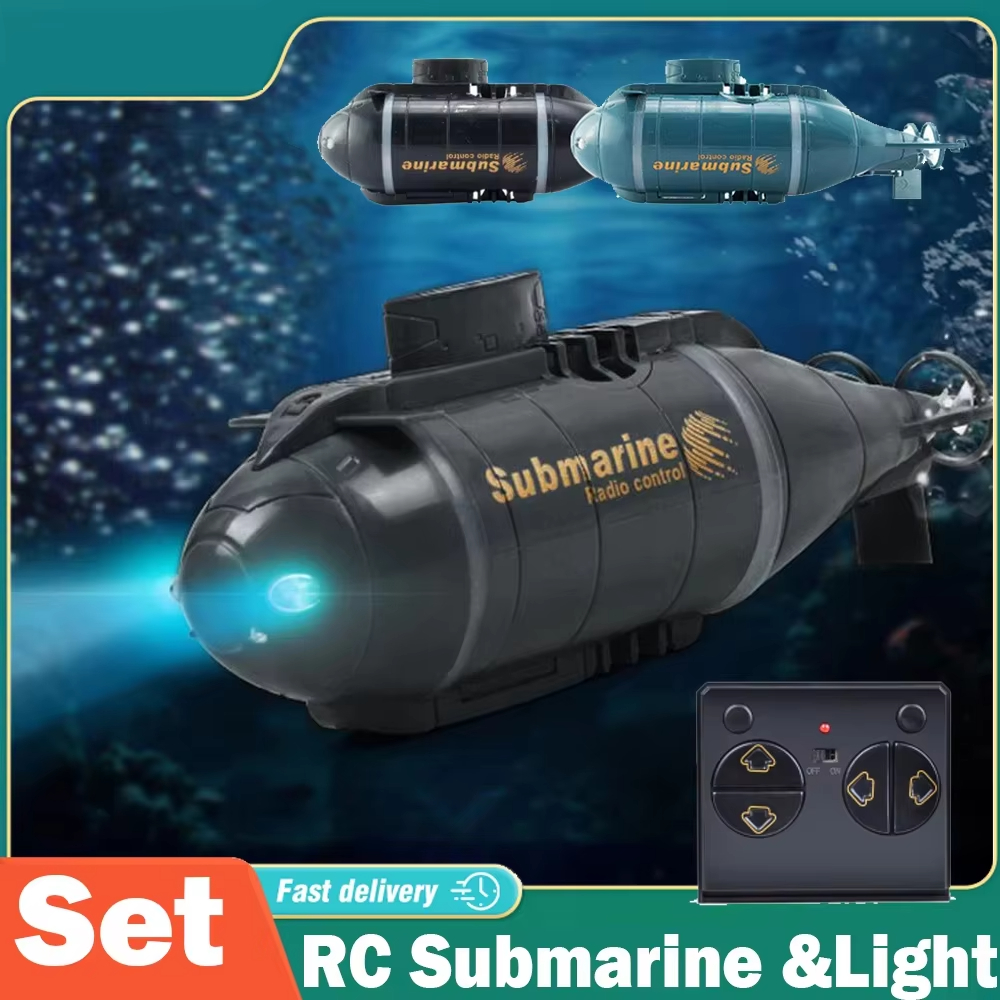 ミニ RC 潜水艦電動スピードボートリモコンドローンピッグボートシミュレーションダイビングモデル高速レースギフトおもちゃキッズ子供