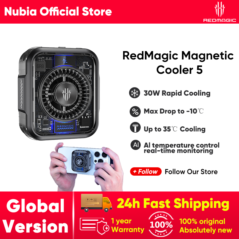 Nubia RedMagic クーラー 5 モバイルゲームラジエーター 3D VC 液体冷却 36 ワットハイパワー冷却 iPhone 16 RedMagic 10 Pro xiaomi 15