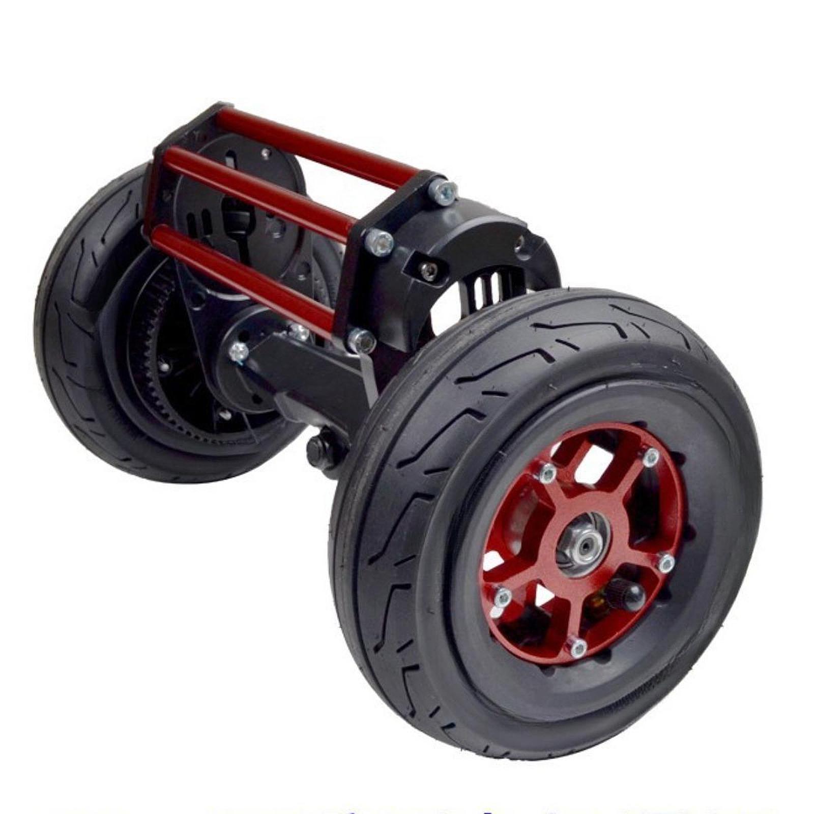 Electric Skateboard Stand Four Wheels DIY Motor Mount Kit for Offroad Skate Conversion and Skilled Skaters