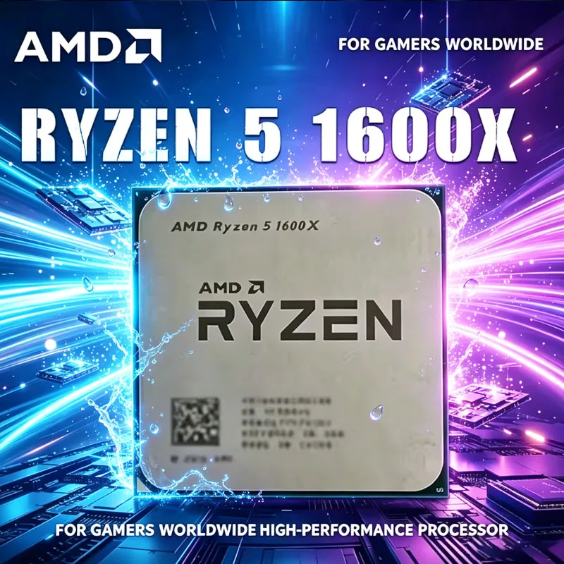 AMD Ryzen5 1600X 3.6 GHz 6 コア 12 スレッド CPU 95W L3=16M YD160XBCM6IAE ソケット AM4 R5 1600X