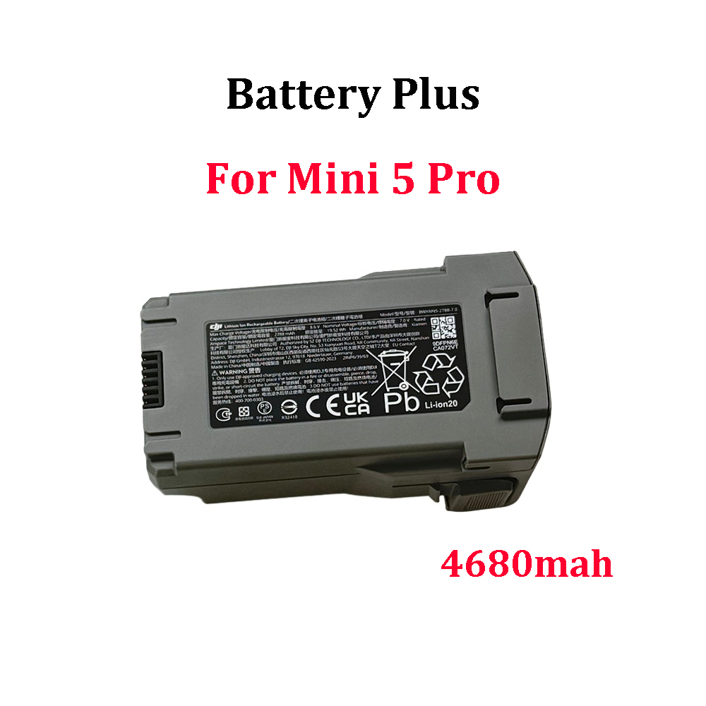新しいバッテリープラスミニ 5 プロインテリジェントフライトバッテリープラス 4680mah 飛行時間 52 分ミニ 5 プロ修理部品