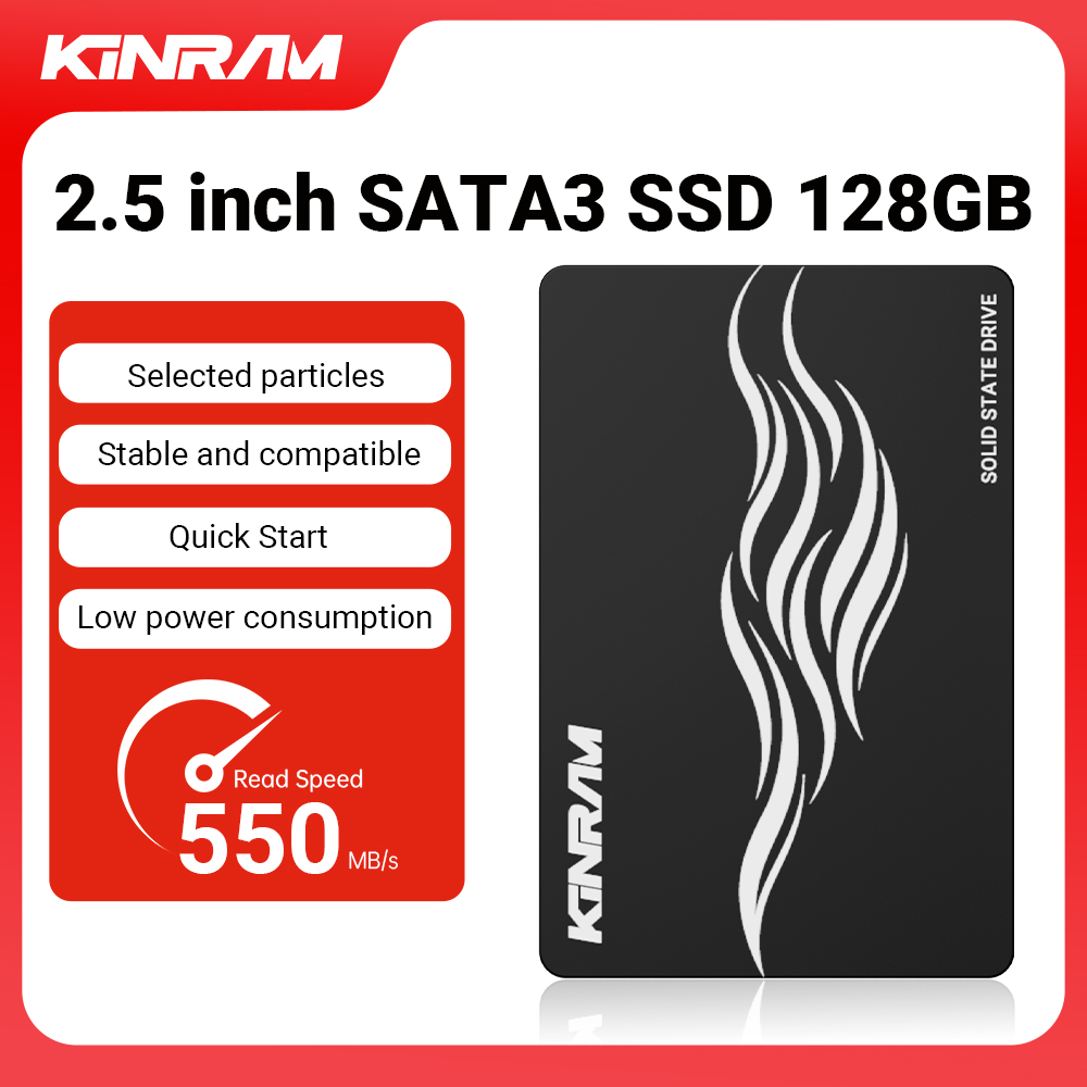 KinRam SATA III SSD 256 ギガバイト 240 ギガバイト 128 ギガバイト 120 ギガバイト 64 ギガバイト HDD 2.5 インチ内部ソリッドステートドライブ 512 ギガバイト 1 テラバイトノートブックデスクトップコンピュータ
