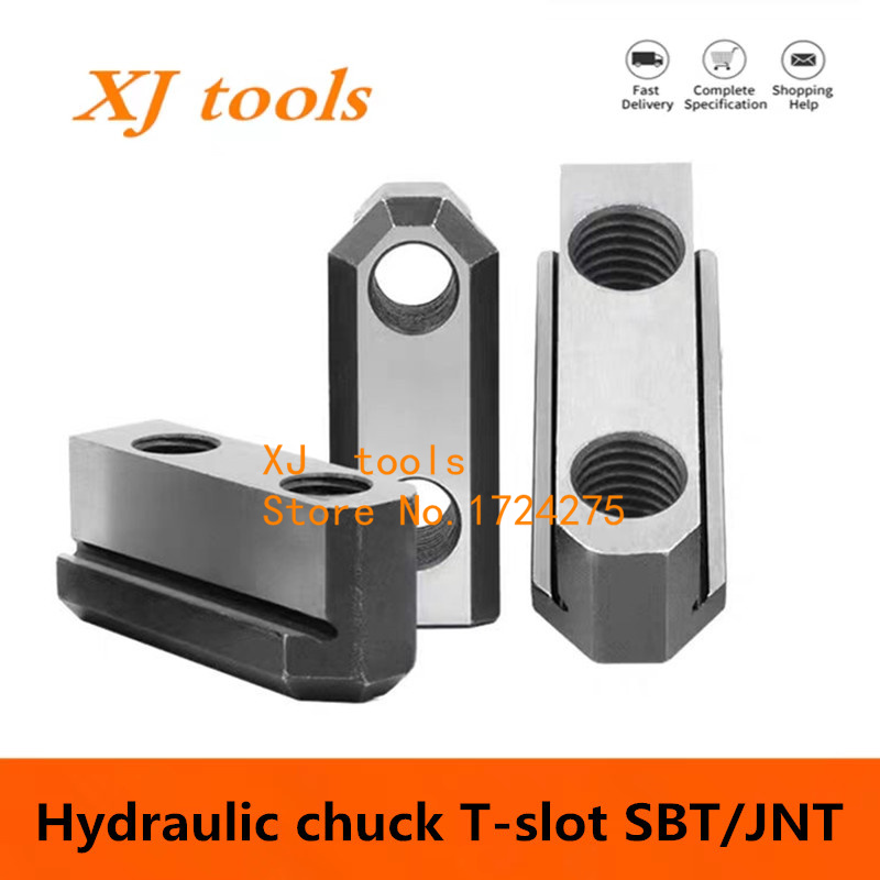油圧チャック Tスロット SBT 5 6 8 CNC旋盤チャックジョー インチ内穴加工ホルダー ボーリング切削工具 中空Tナットブロック