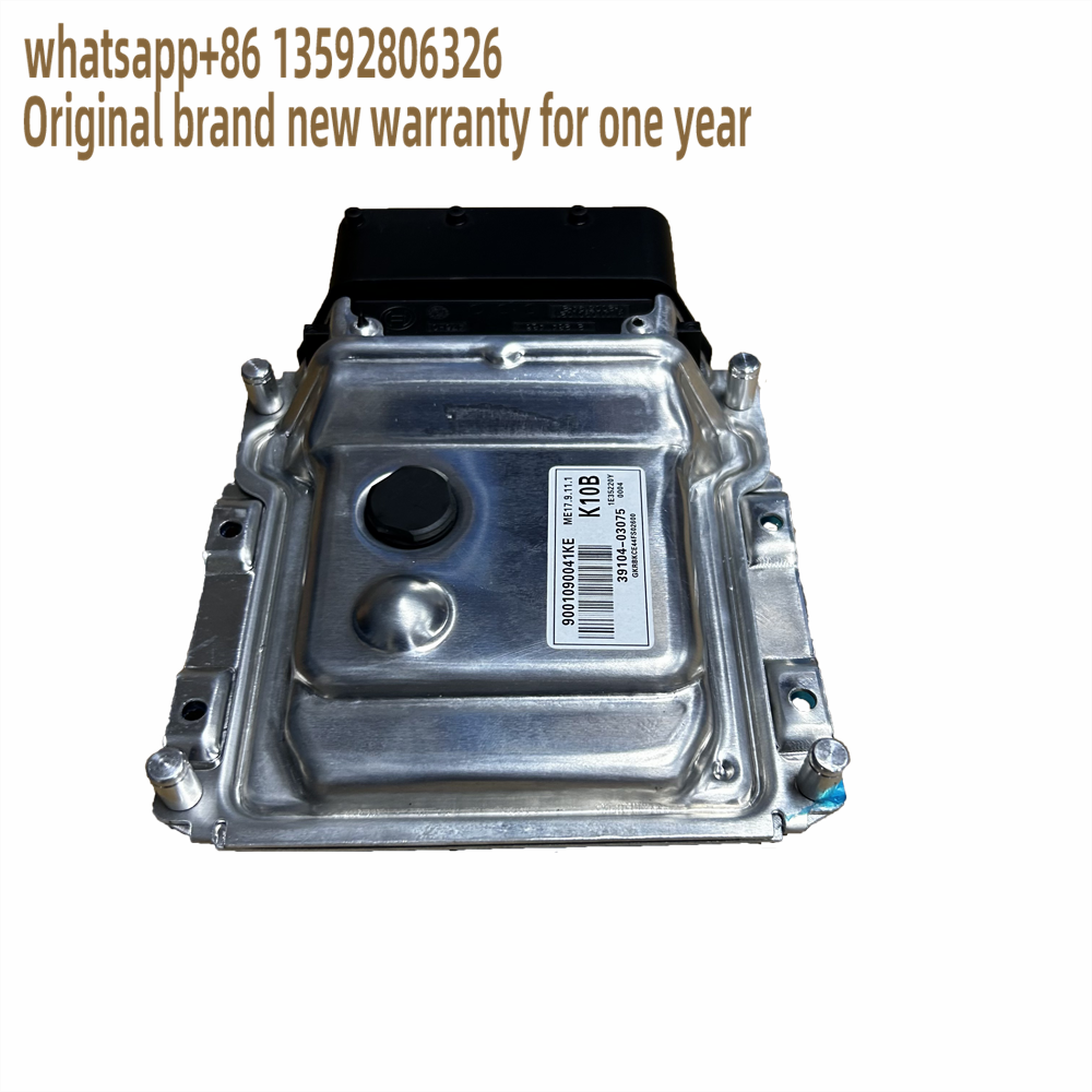 オリジナル 39104-03075 K10B 車のエンジンコンピュータボード ECU 現代起亜越東廊東 ME17.9.11.1 9001090041KE