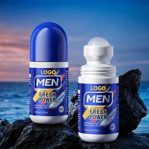 メンズボディケア ロングラスティング 液体デオドラント ロールオン制汗剤 保湿・爽快感 50ml