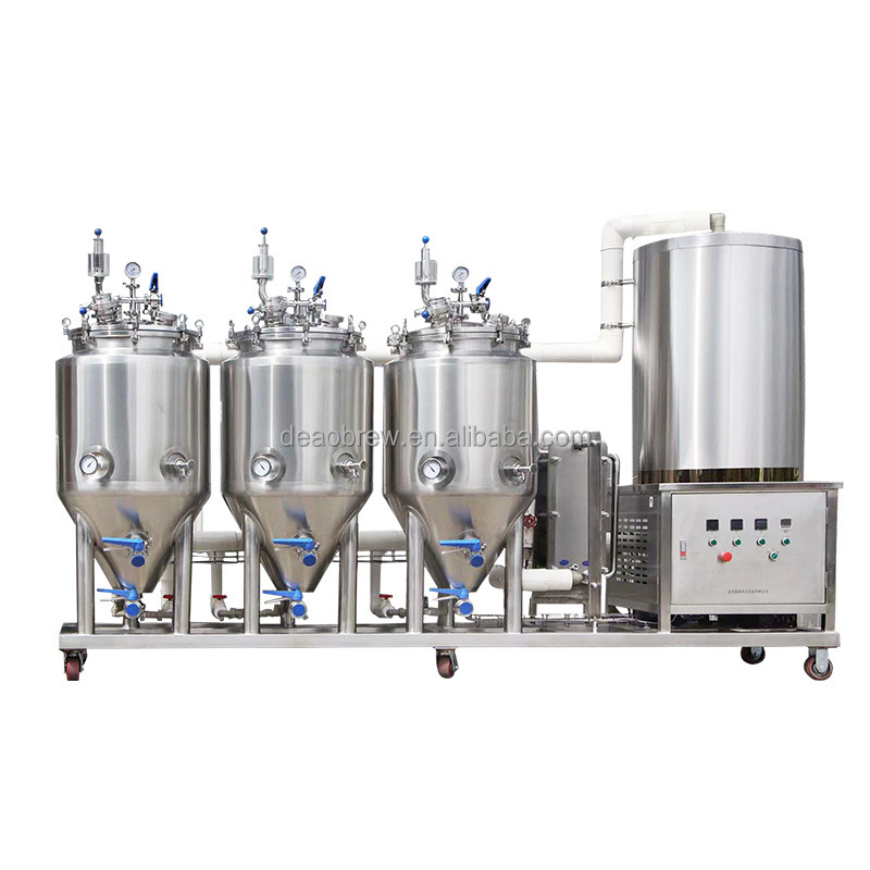 50l 100l 200l 300l 500l ビール醸造装置マッシュ/ロータータンファーム発酵ビール醸造所システムカスタマイズ