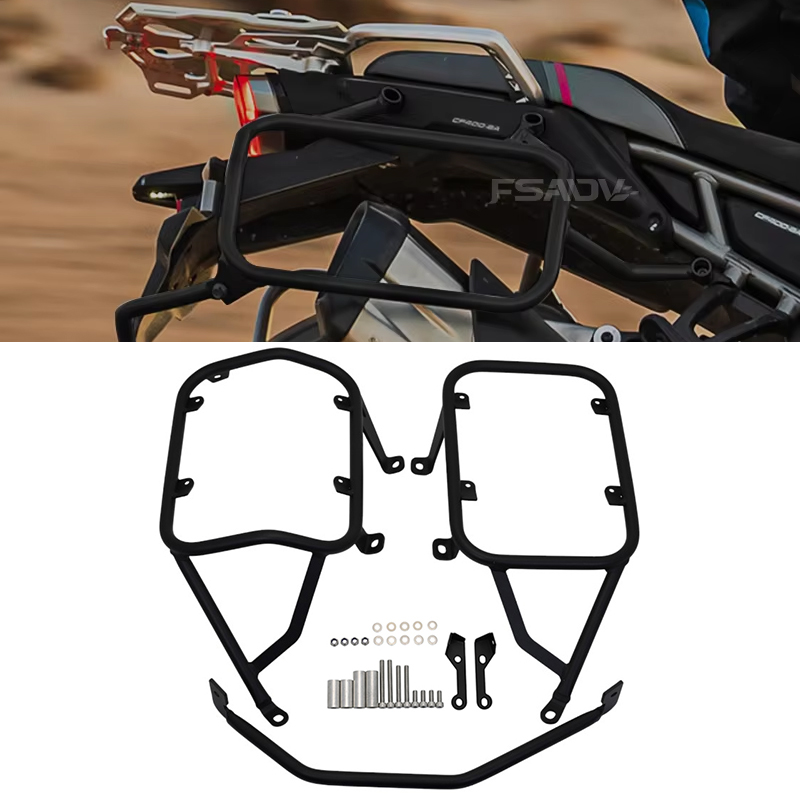 CFMOTO 450MT 450-MT 450 MT 2023-2024 オートバイアクセサリーサドルバッグサイドツールボックスブラケットトップケース荷物パニアラック