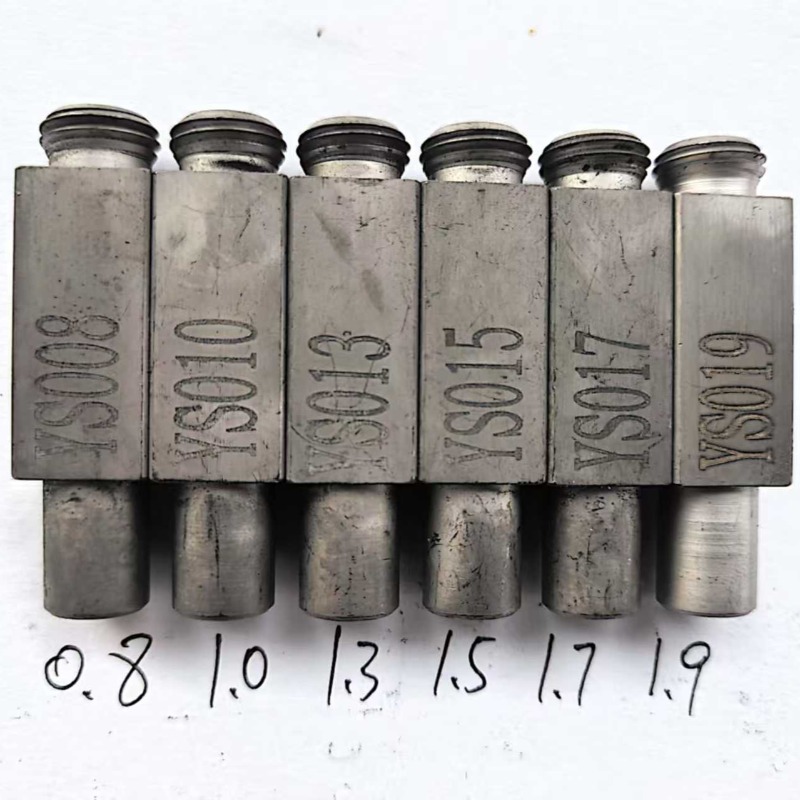 Pu P2 スプレーガン用ミックスチャンバー、MixChamber-0.8mm 1.0mm 1.3mm 1.5mm 1.7mm 1.9MM