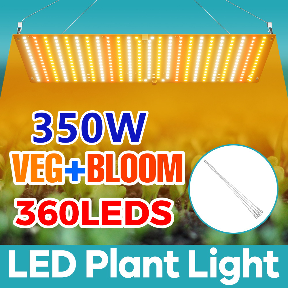 350 ワット LED 植物ゴーライトフルスペクトル 100-240V 成長ボックス UV IR 量子ボード野菜/ブルーム 2 モード温室テント種子充填ランプ