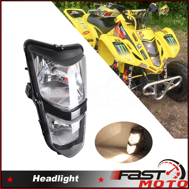 ツインヘッドランプヘッドライトスズキ LTZ 400 LT-Z400 Z400Z 2003-2008 Kawasaki KFX400 KSF400 ATV Quadsport ヘッドライトランプアセンブリ