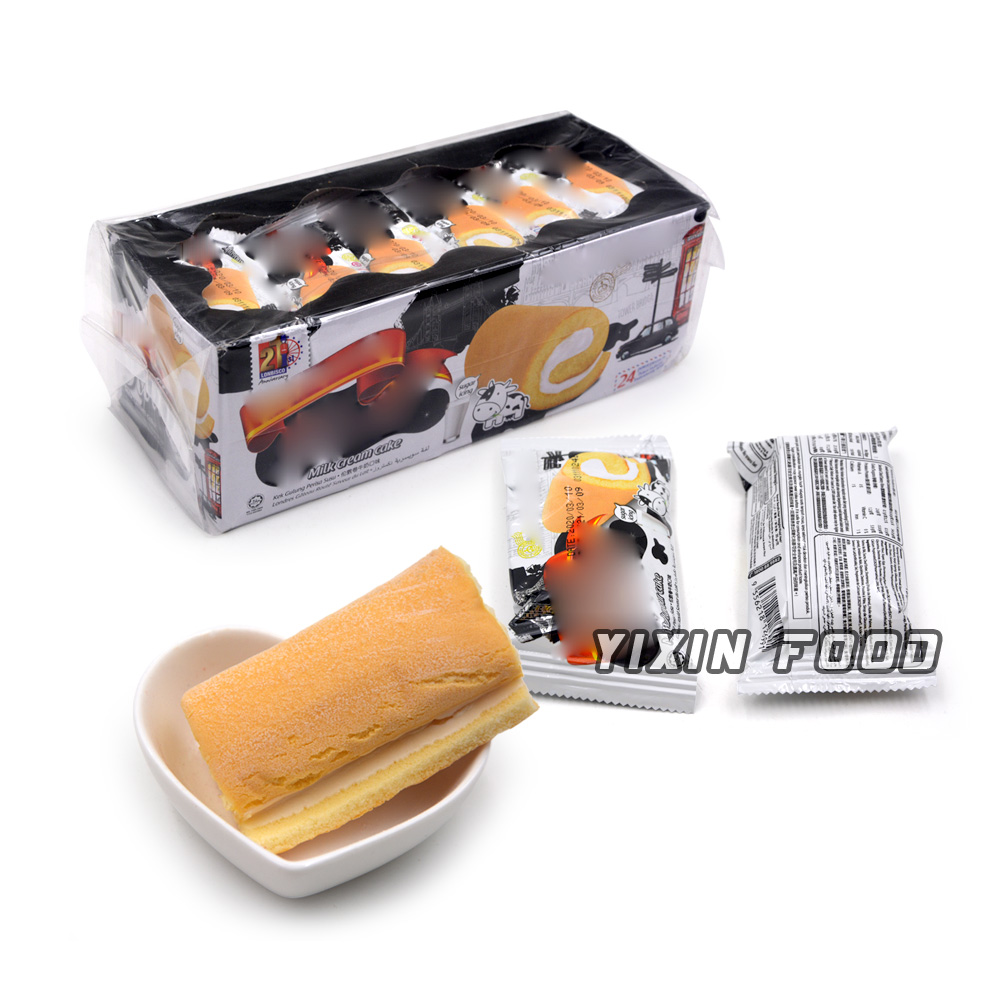 ミルククリームケーキ スイスロールケーキ