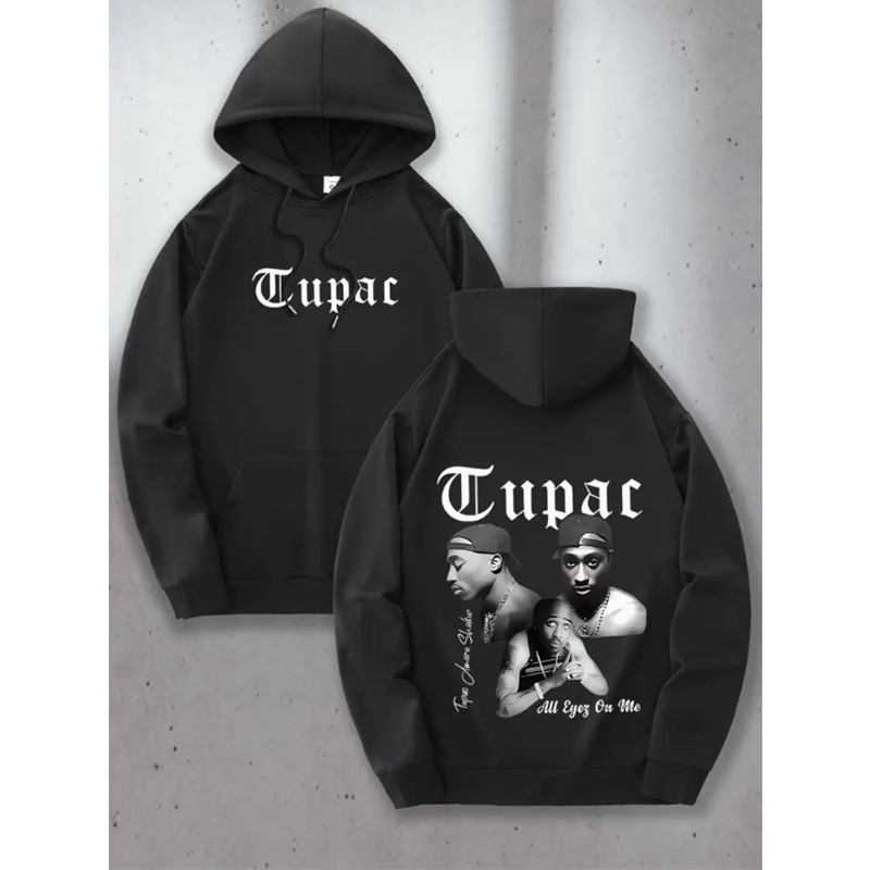 トゥパック 2pac パーカー男性女性トレーナープリントユニセックスストリートヒップホップスタイル秋冬ファッションヒップホップトップス服男性