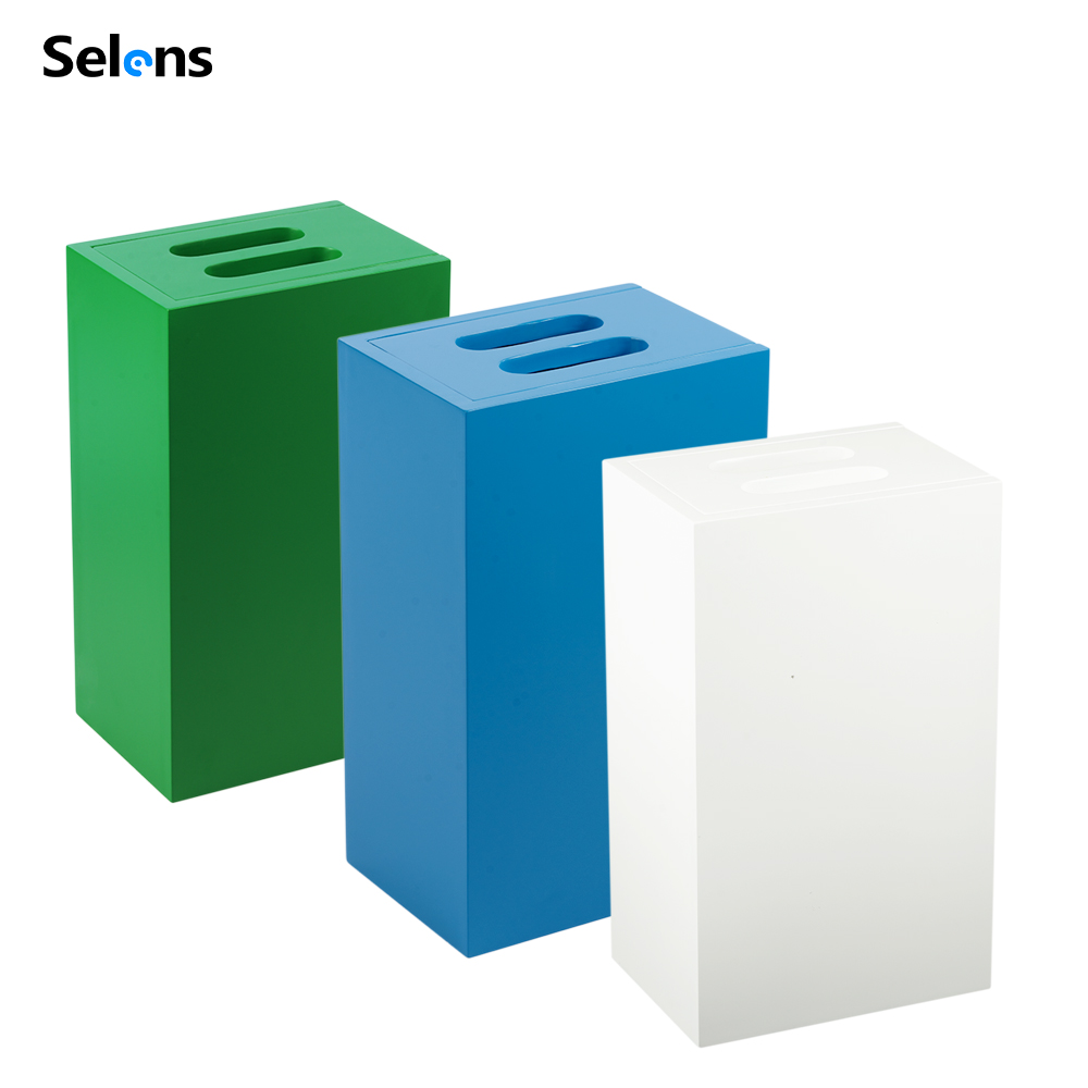 Selens 木製アップルボックス フィルム用多目的収納ボックス