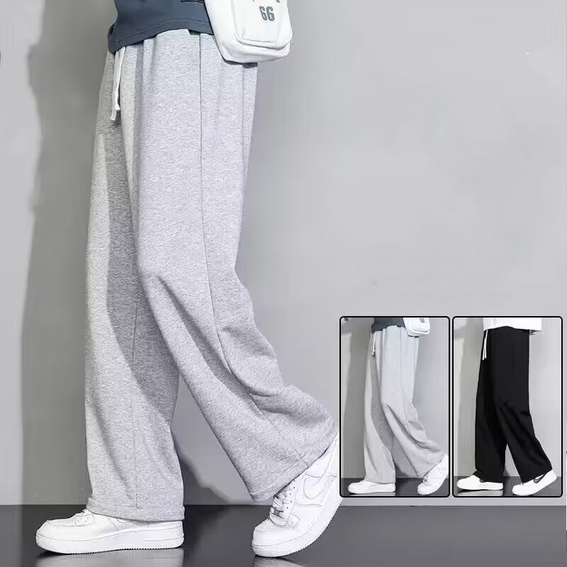 カジュアルパンツ男性紳士服男性服だぶだぶのパンツ男スポーツビッグサイズジムメンズズボンカーゴスウェットパンツ Y2k トラックスーツ