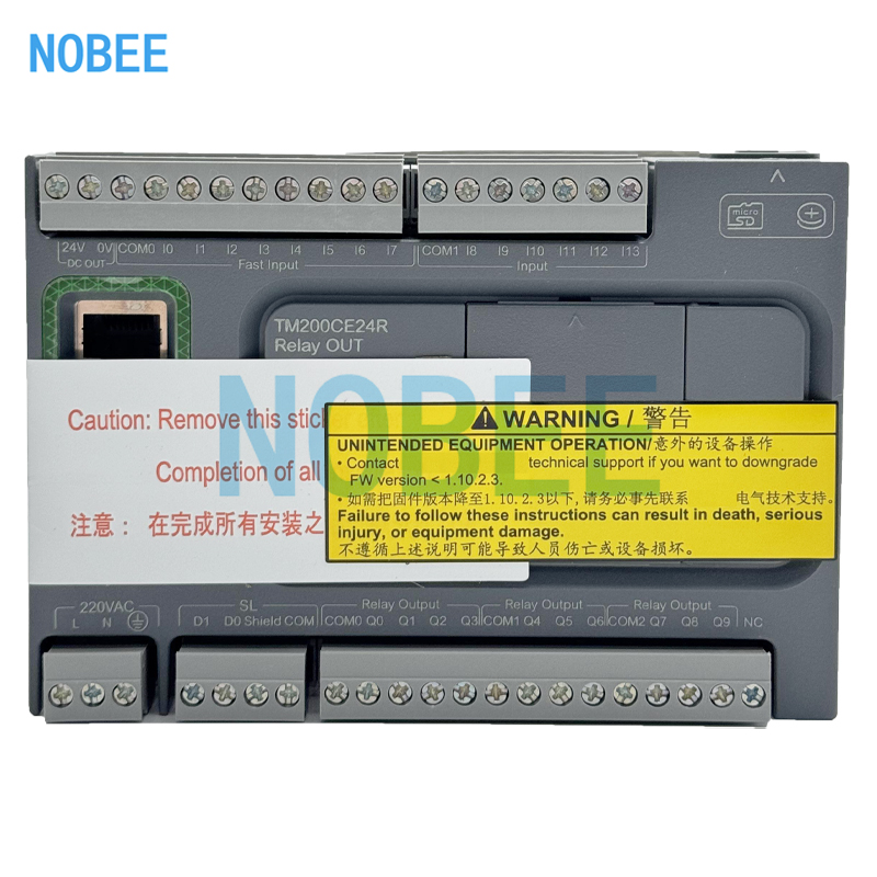 ブランドの新しいオリジナル PLC Modicon M200 ロジック コントローラ TM200CE24R TM200CE24T TM200CE24U