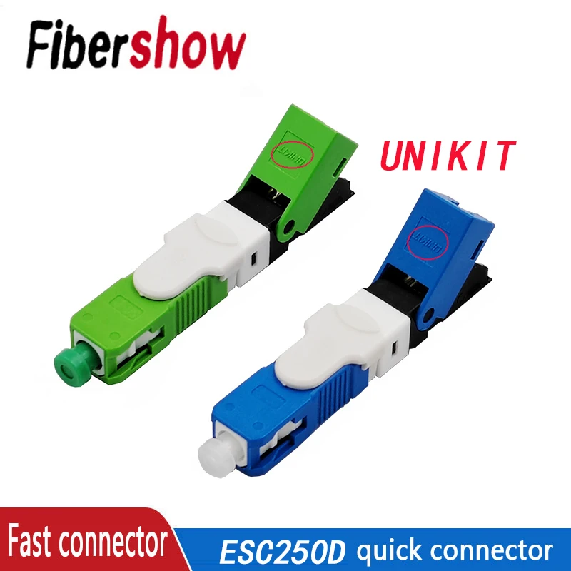 UNIKIT ESC250D FTTH SC UPC 光ファイバークイックコネクタ SC FTTH 光ファイバー高速コネクタ埋め込み 100% オリジナル新