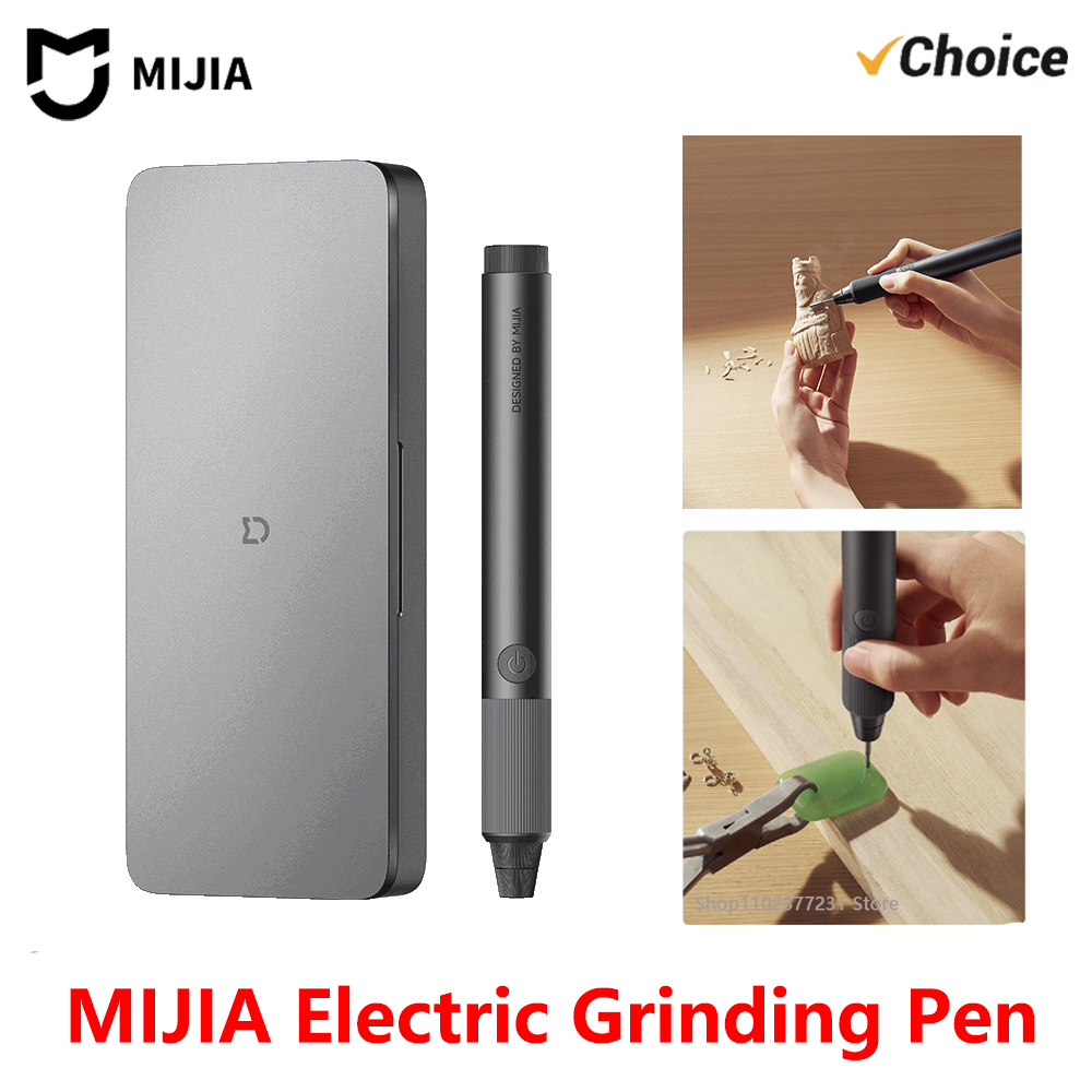 MIJIA 電動研削ペン 22000r/分ブラシレスモーター高速彫刻研磨バニシング掘削ミニグラインダーホームツール