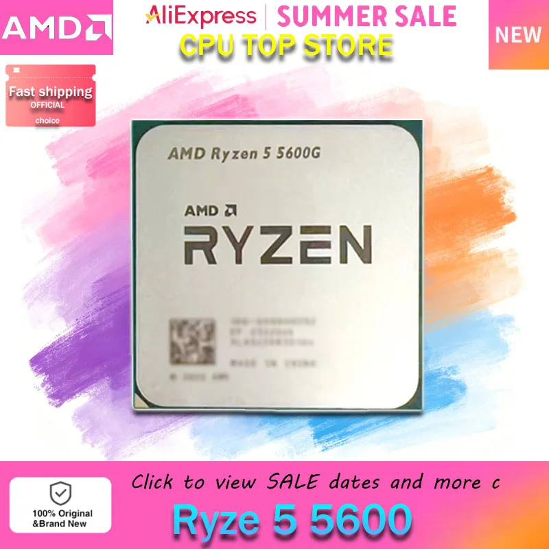 AMD R5 5600 Ryzen 5 5600 3.5 GHz 6 コア 12 スレッド CPU 7NM L3=32M 100-000000927 ソケット AM4 新品