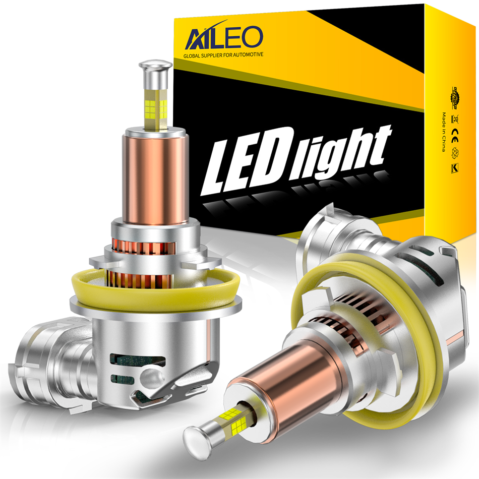 2 個 300 ワット 80000LM LED ライト 3D H7 H4 H11 LED 車のヘッドライト Canbus H8 9005 HB3 9006 HB4 車 360 ターボヘッドランプワイヤレス 6000 K