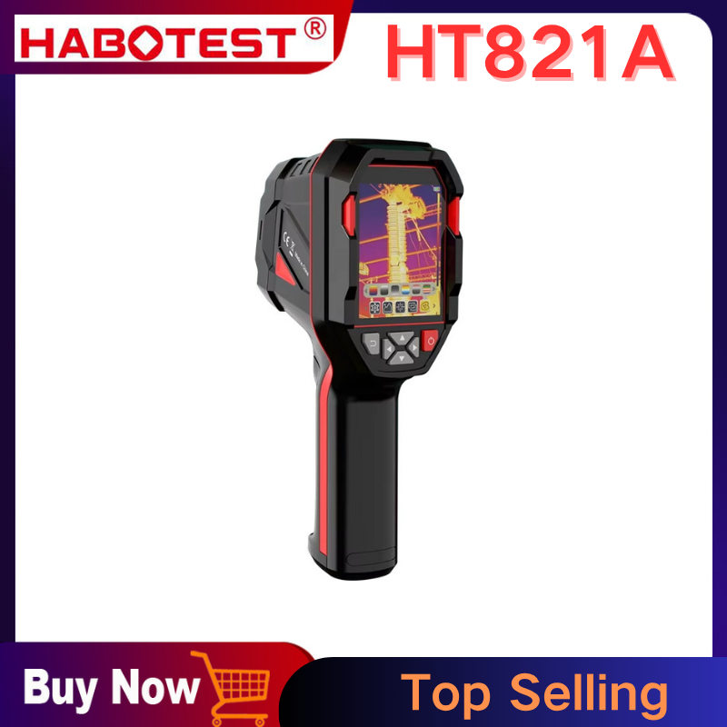 HABOTEST HT821A 充電式赤外線カメラ -20 ℃～550 ℃ 防水、防塵、落下防止ハンドヘルド赤外線カメラ