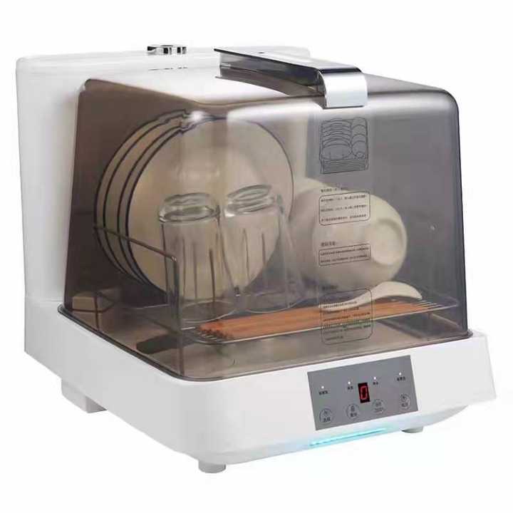 ホット販売家庭用食器洗い機自動デスク食器洗い機水タンク高温消毒電気プラスチックホテル用