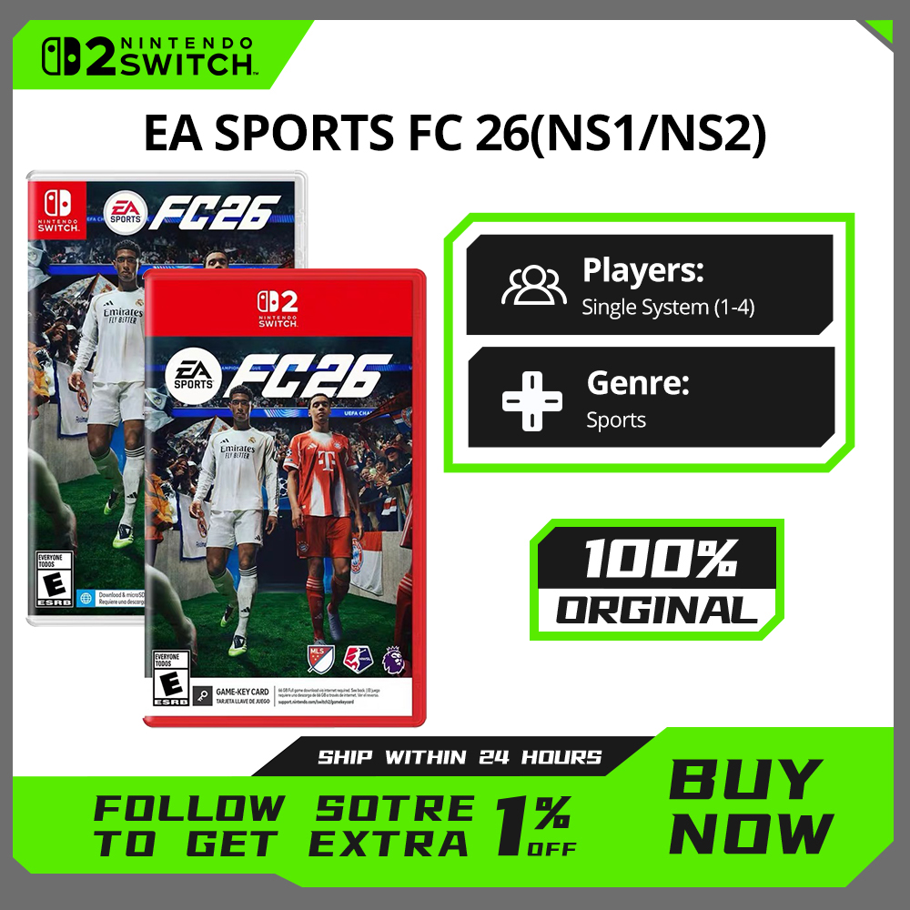 EASPORTS FC26 - Nintendo Switch ゲームセール - Nintendo Switch ゲーム NS1/NS2 用オリジナル カートリッジ物理カード