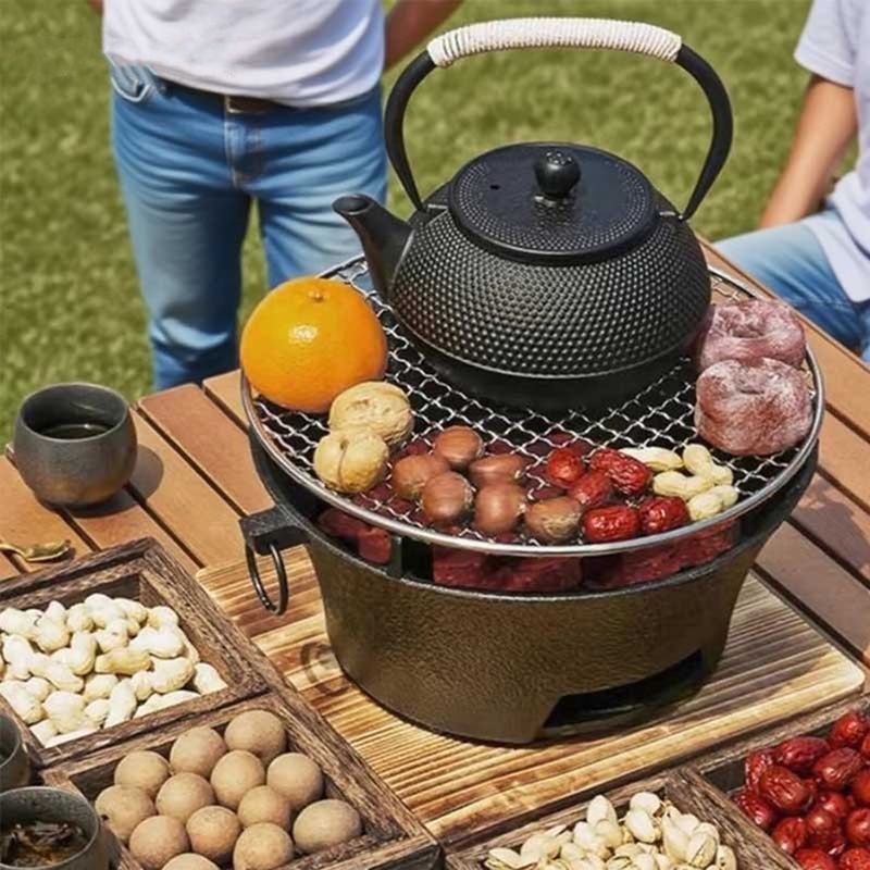 日本製鋳鉄ティーポット ステンレス鋼注入器付き ウーロン茶沸騰湯沸かし器 1200ML 小売用