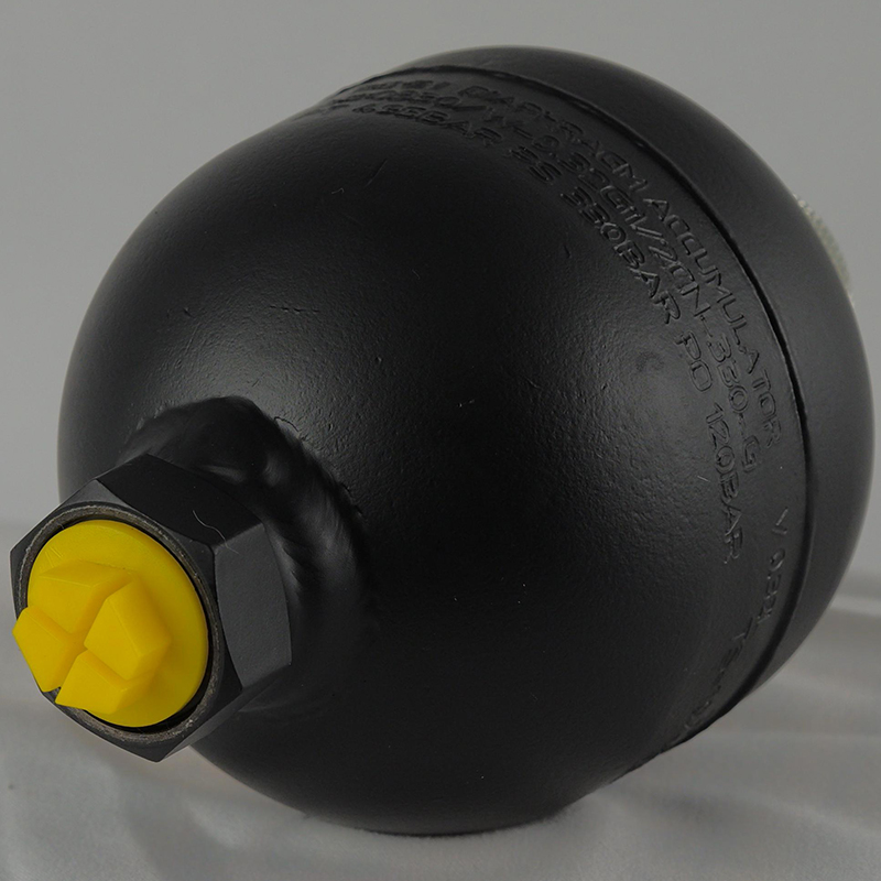 HYDAC 0.075L 0.25L 0.32L 溶接タイプ 210bar 交換不可 NBR FKM 油圧ダイヤフラム アキュムレータ SBO210-0.25E1/112U-210AK050