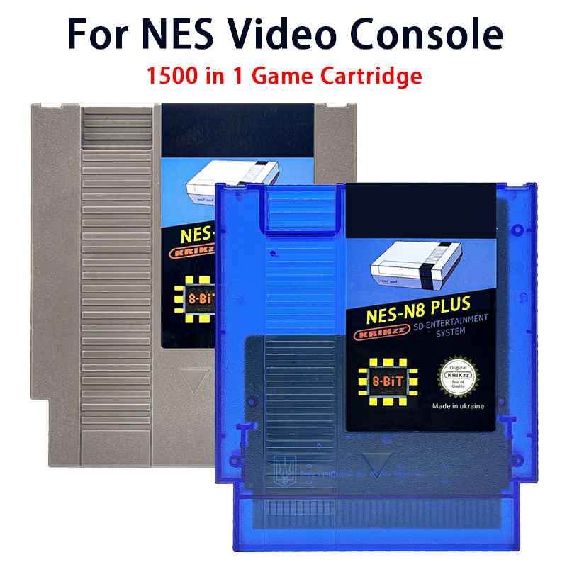 新しい FC NES N8 プロフラッシュカード 1500 で 1 リミックス中国バージョン FC NES 米国 8 ビットビデオゲームコンソール用 4G TF カード付き