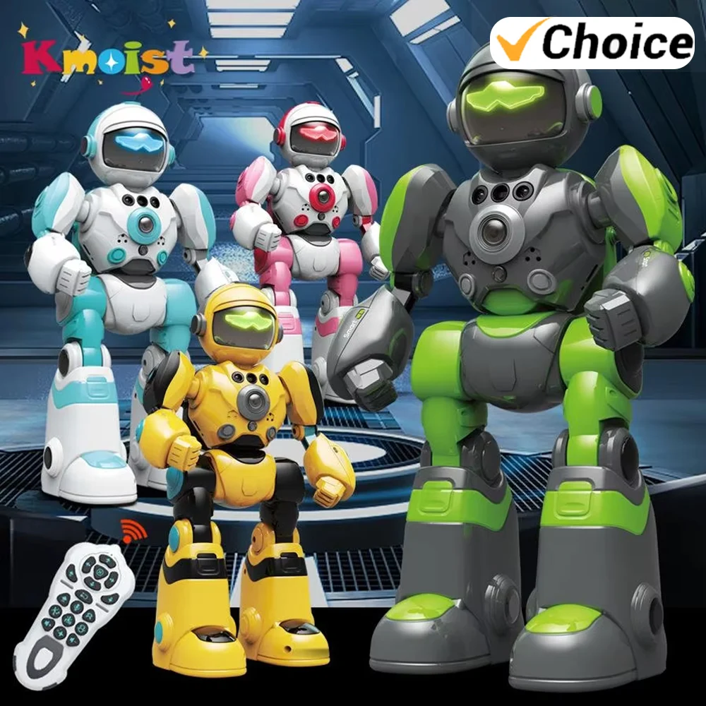 インテリジェント RC ロボット玩具音声ジェスチャーリモコンプログラミング音楽ダンス子供電動ロボットのおもちゃ男の子キッズギフト