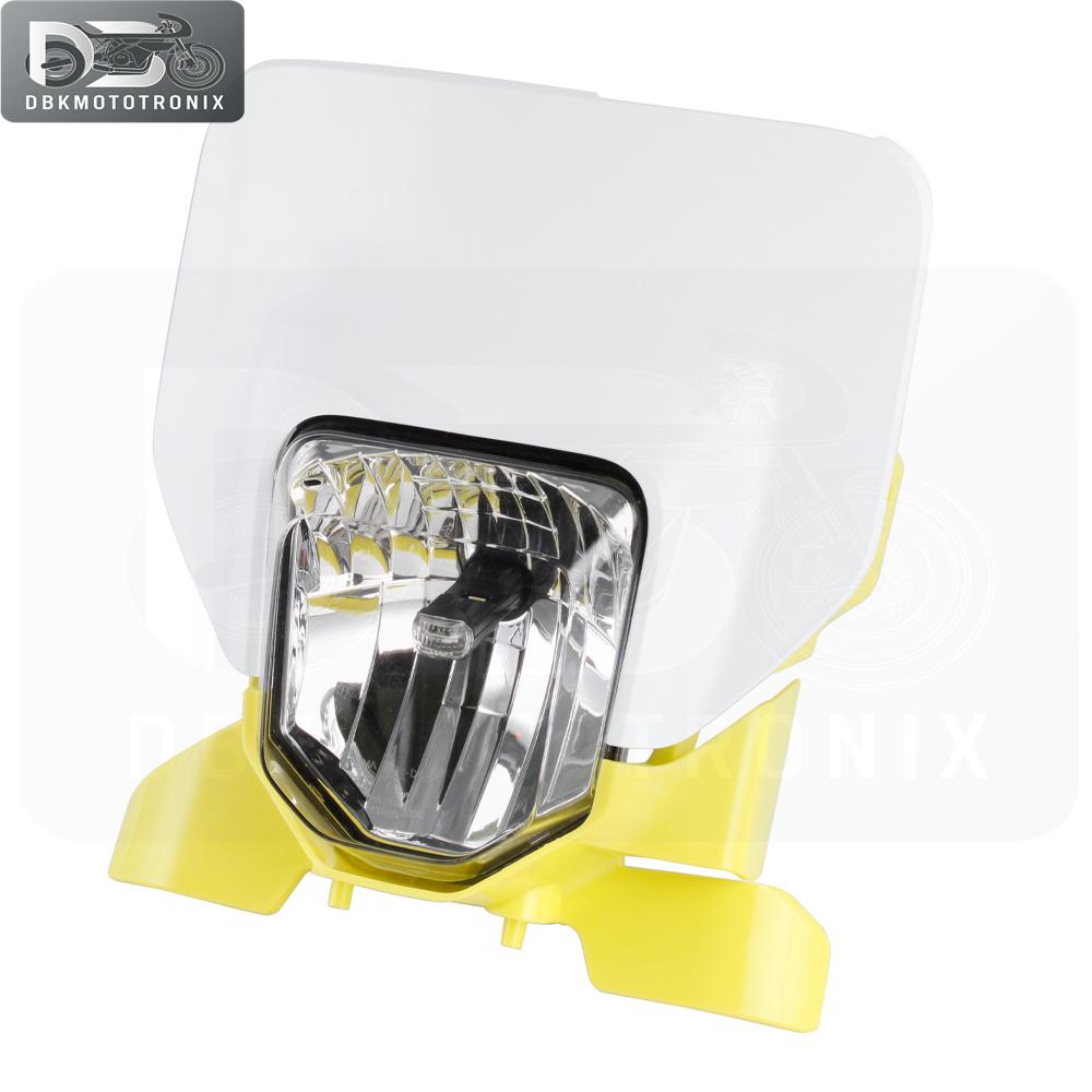 LED ヘッドライトモトクロスハスクバーナ TE 150 250 300 FE 250 350 450 501 2024 オートバイヘッドランプスーパーモトダートバイク