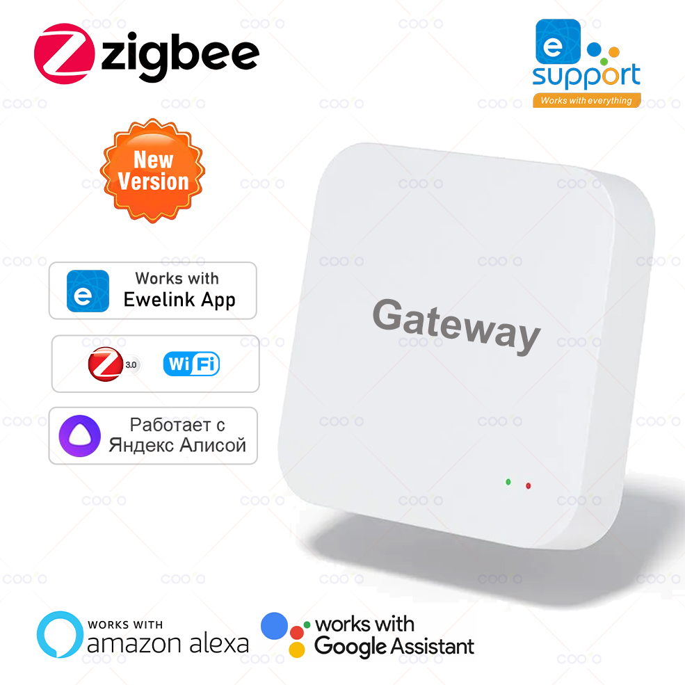 ZigBee マルチモード ゲートウェイ ハブ スマート ホーム ワイヤレス ブリッジ メッシュ eWeLink アプリ リモコンは Alexa Google アシスタントと連携します アリス