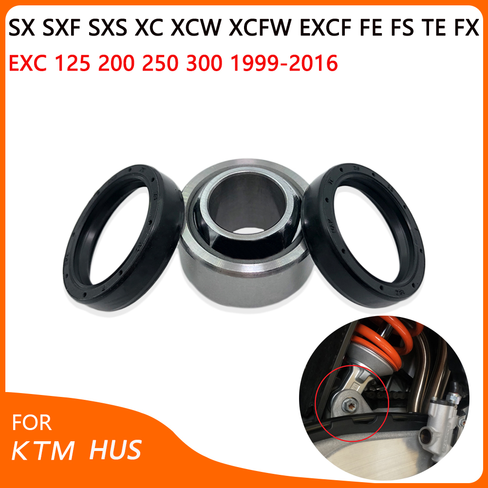 EXC 99-16 リアショックアブソーバーベアリングオイルシールキット KTM SX SXF SXS XC XCW XCFW EXCF HUSQVARNA E FS TE ショック魚眼ベアリング