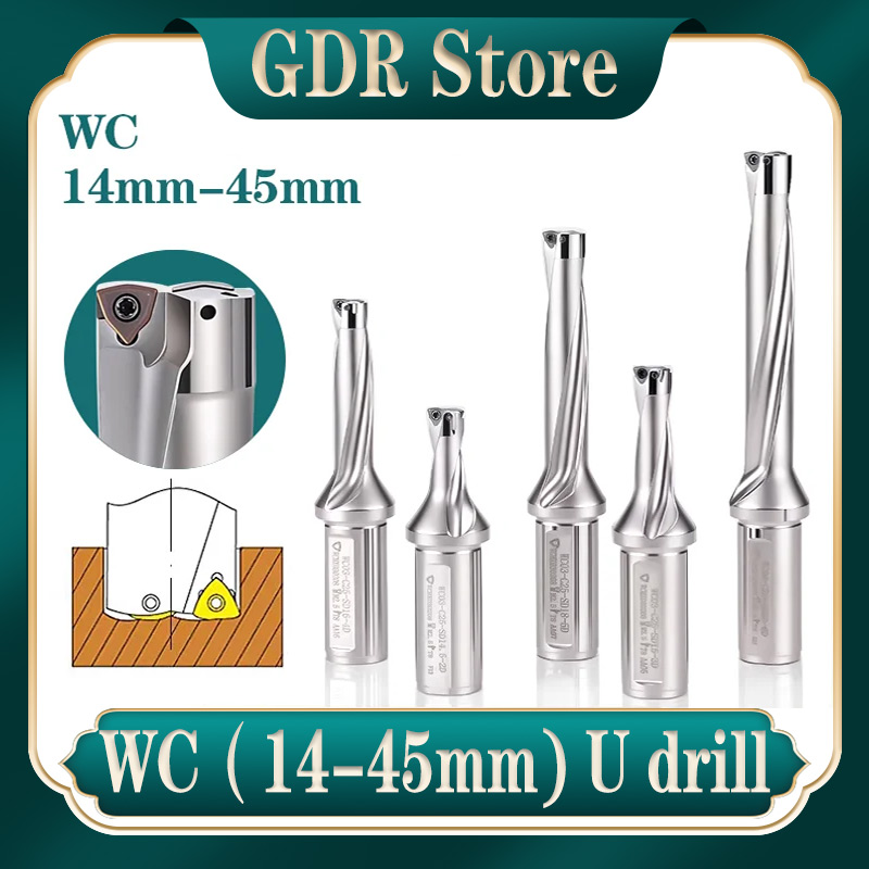 GDR WC SP U字型ドリルビット C20 C25 C32 SPシリーズドリルビット 2D 3D 4D 5D ダブル径ドリルビット WCMX WCプラグイン高速U字型