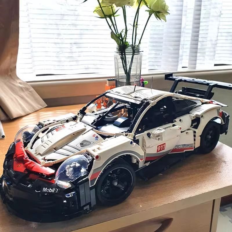 1580 個テクニカルレーシングスポーツカービルディングブロックセット MOC 機械式スーパーカーモデルおもちゃディスプレイ趣味のギフト車愛好家のため