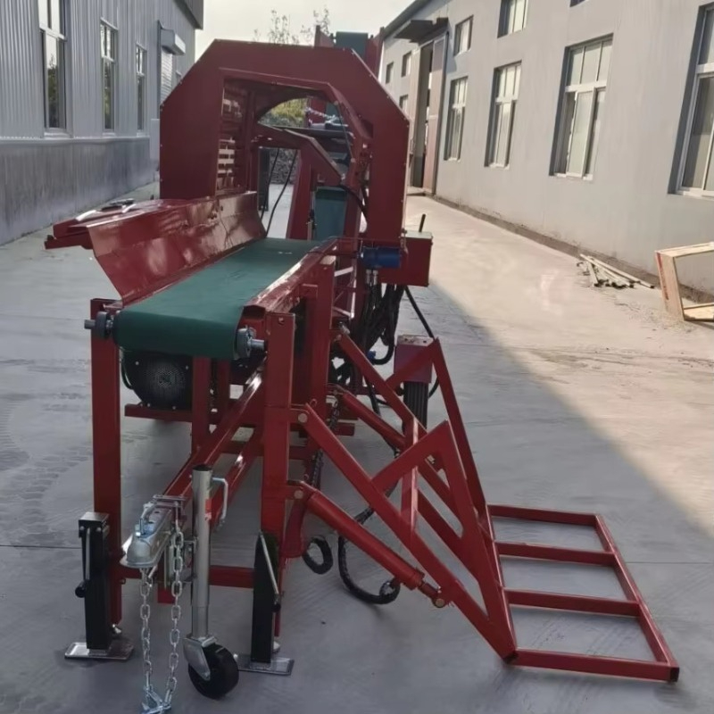 Customized Hydraulic Firewood Processor Big Cutting Diameter Forestry Home Wood Splitter Fire Wood Drill Splitter Wood Splitter